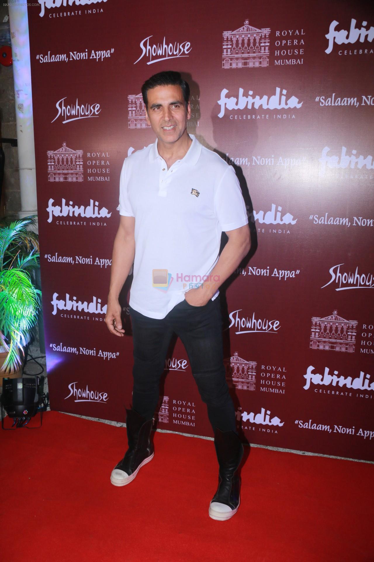 Akshay Kumar at the Special preview of Salaam Noni Appa based on